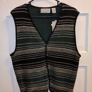 Vintage American Eagle Knit Vest NWT